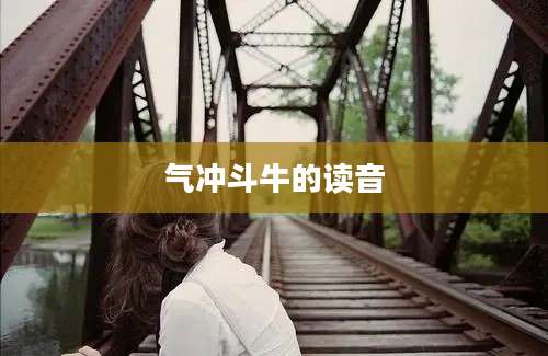 气冲斗牛的读音