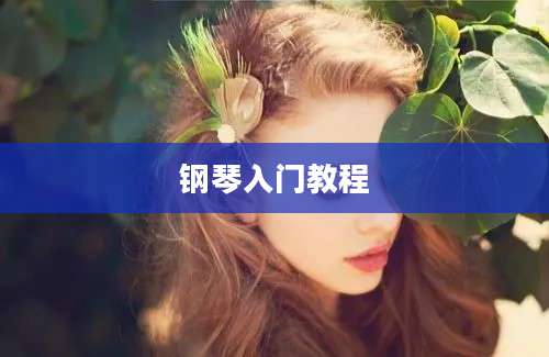 钢琴入门教程