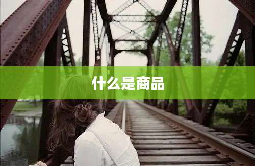 什么是商品
