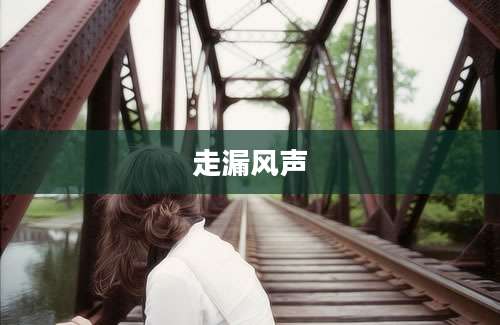 走漏风声