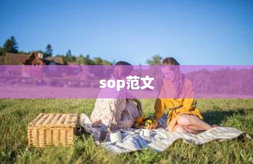 sop范文