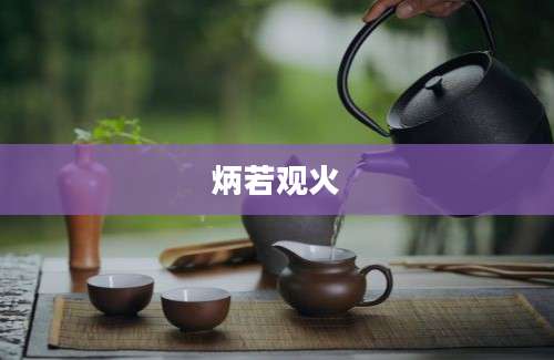 炳若观火
