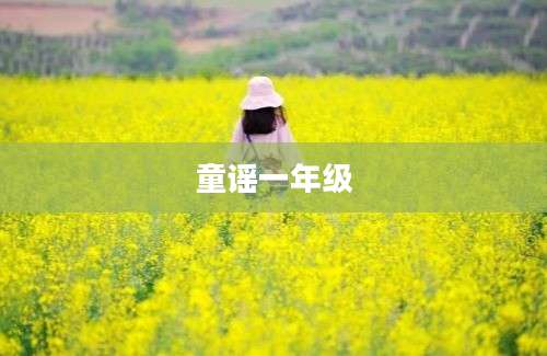 童谣一年级