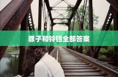 骡子和铃铛全部答案