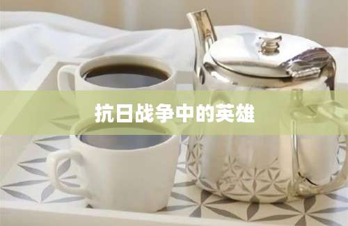 抗日战争中的英雄