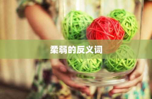 柔弱的反义词