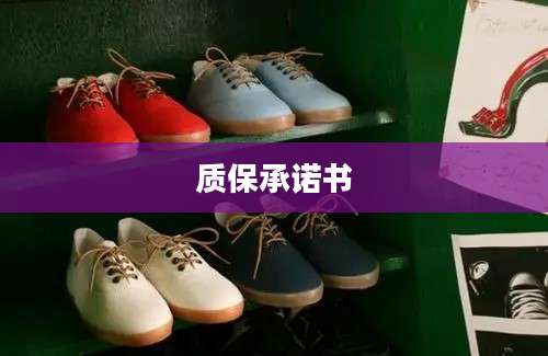 质保承诺书