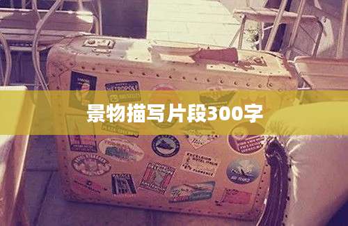 景物描写片段300字