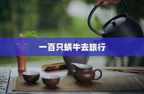 一百只蜗牛去旅行
