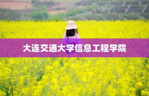 大连交通大学信息工程学院