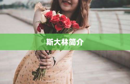 斯大林简介