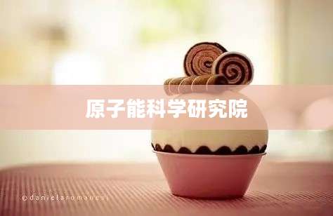 原子能科学研究院