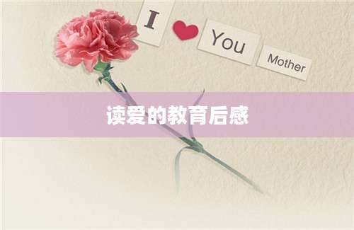 读爱的教育后感
