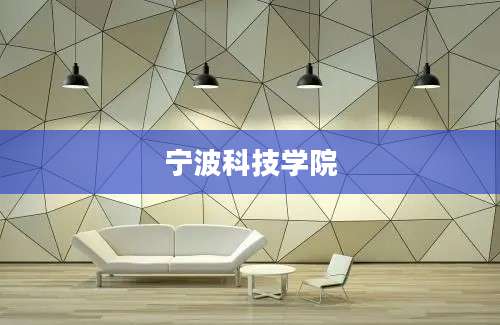 宁波科技学院