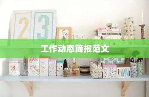 工作动态简报范文
