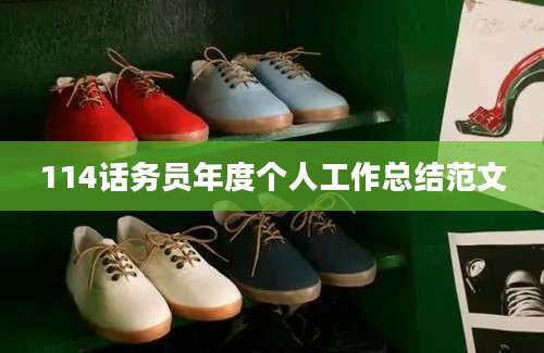 114话务员年度个人工作总结范文