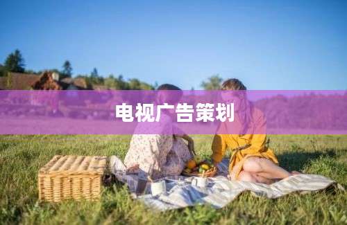 电视广告策划