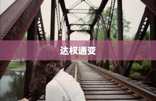 达权通变