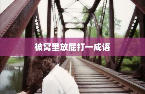被窝里放屁打一成语