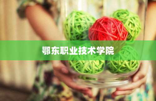 鄂东职业技术学院