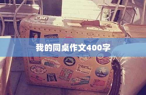 我的同桌作文400字