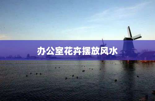 办公室花卉摆放风水