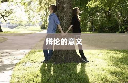 辩论的意义