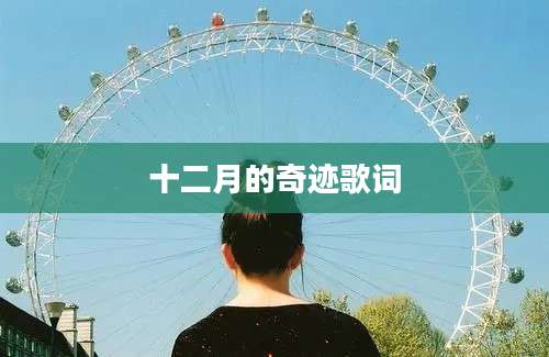 十二月的奇迹歌词