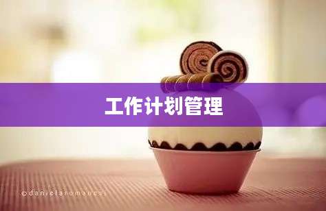 工作计划管理