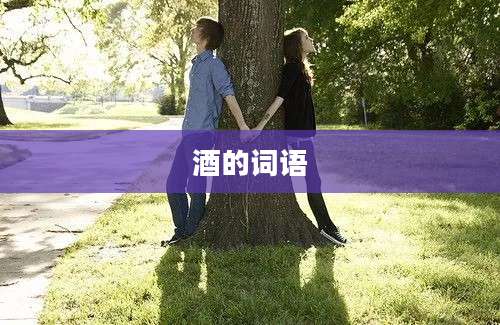 酒的词语