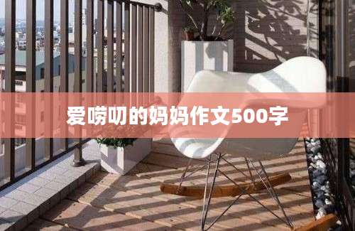 爱唠叨的妈妈作文500字