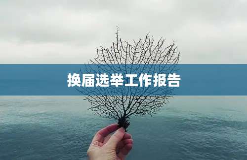 换届选举工作报告