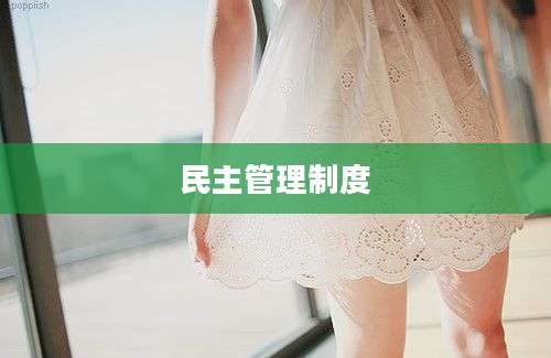 民主管理制度