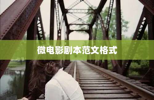 微电影剧本范文格式