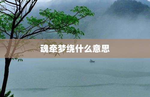 魂牵梦绕什么意思