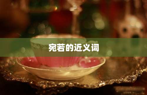 宛若的近义词