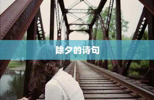 除夕的诗句