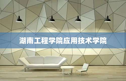 湖南工程学院应用技术学院