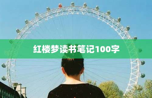 红楼梦读书笔记100字