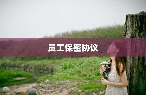 员工保密协议