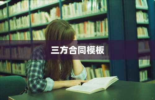 三方合同模板