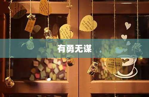 有勇无谋