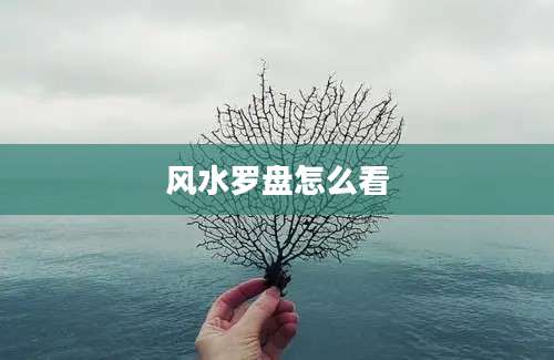 风水罗盘怎么看