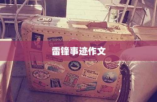 雷锋事迹作文