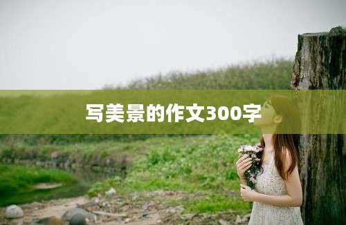写美景的作文300字