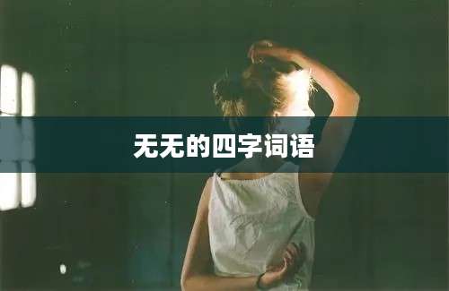 无无的四字词语