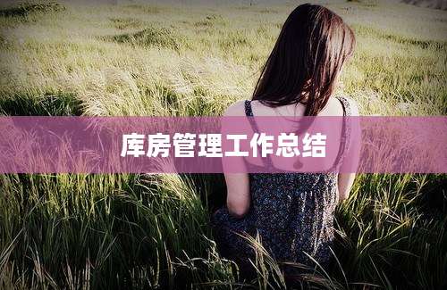 库房管理工作总结