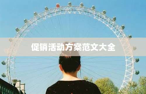 促销活动方案范文大全