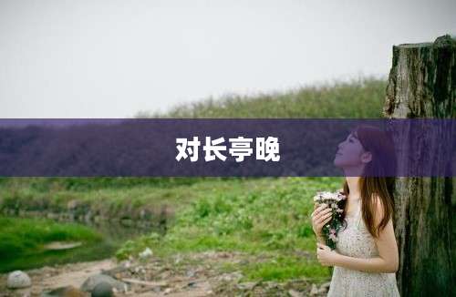 对长亭晚