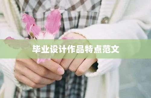 毕业设计作品特点范文